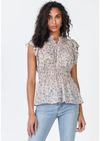Current Air, Women - Shirts & Tops,  Ditsy Floral Top