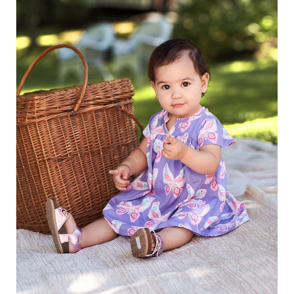 Hatley, Baby Girl Apparel - Dresses,  Hatley Decorative Butterflies Baby Dress