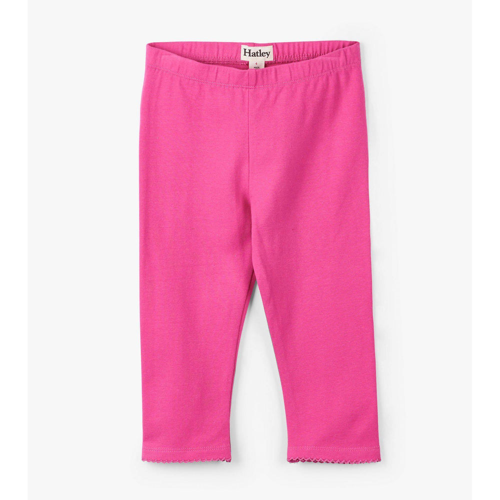 Hatley, Girl - Leggings,  Hatley Hot Pink Capri Leggings