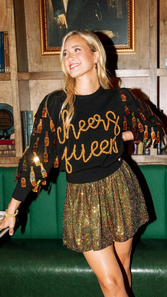 Cheers Queen Sweater - Eden Lifestyle