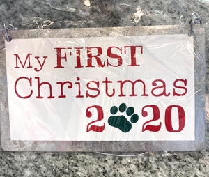 Collins, Home - Decorations,  Dogs First Christmas Ornament 2020