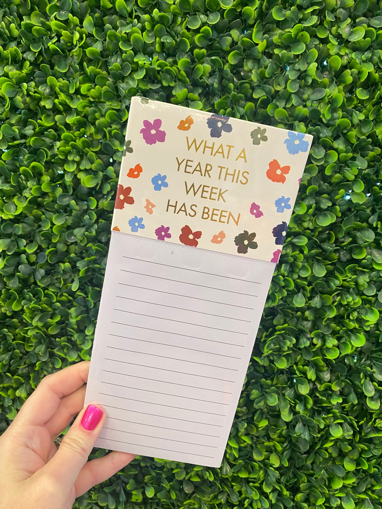 What a Year Notepad - Eden Lifestyle