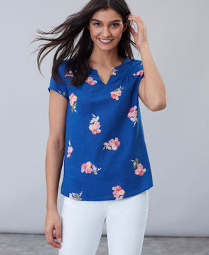 Joules, Women - Shirts & Tops,  Gemma Blueposy Top