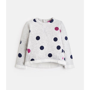 Joules, Girl - Sweaters,  Joules Glitsy Spot Sweatshirt