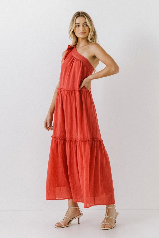 Ruffled Maxi - Eden Lifestyle