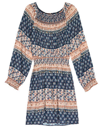 Bobeau, Women - Dresses,  Fabian Long Sleeve Dress