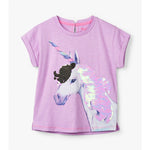 Hatley, Girl - Tees,  Hatley Flip Unicorn Graphic Tee