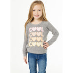 Chaser, Girl - Shirts & Tops,  Chaser Girls Cool Pullover