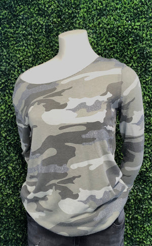 Brand Bazar, Women - Shirts & Tops,  Essential Camo Top