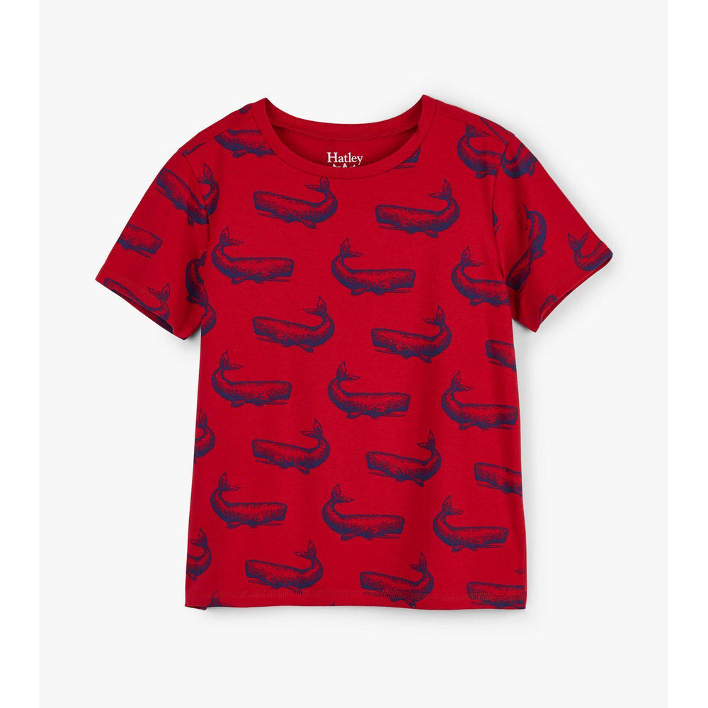 Hatley, Boy - Tees,  Hatley Whale Pod Graphic Tee