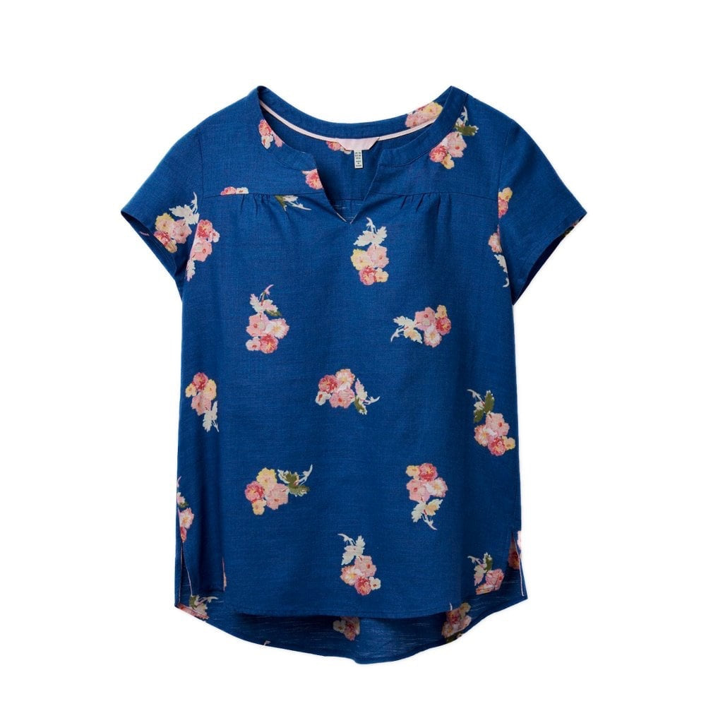 Joules, Women - Shirts & Tops,  Gemma Blueposy Top