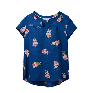 Joules, Women - Shirts & Tops,  Gemma Blueposy Top