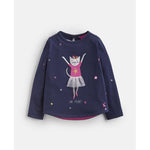 Joules, Girl - Shirts & Tops,  Joules Ava Ballet Cat