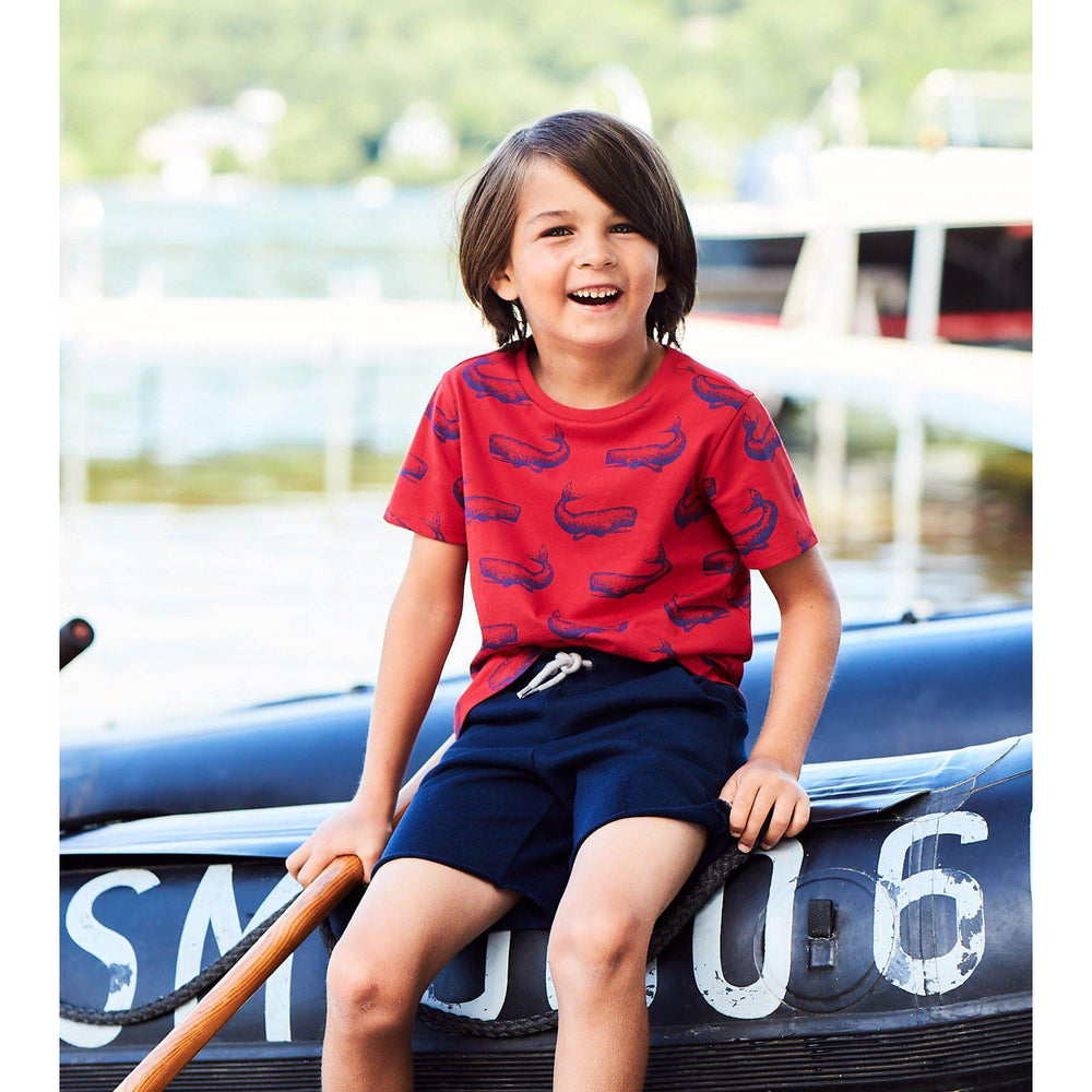 Hatley, Boy - Tees,  Hatley Whale Pod Graphic Tee