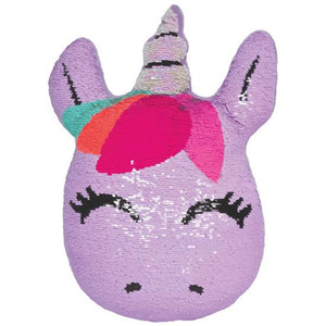 Eden Lifestyle, Gifts - Kids Misc,  Unicorn Reversible Sequin Pillow