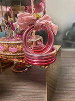 BuDhaGirl Carousel Pink All Weather Bangles® (AWB®) - Serenity Prayer - Eden Lifestyle