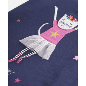 Joules, Girl - Shirts & Tops,  Joules Ava Ballet Cat