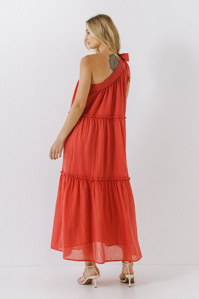 Ruffled Maxi - Eden Lifestyle