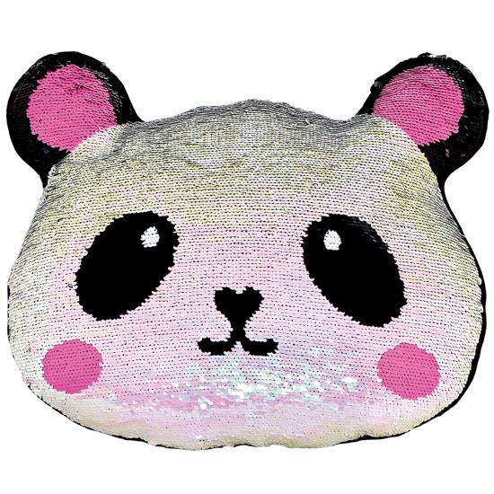 Eden Lifestyle, Gifts - Kids Misc,  Panda Reversible Sequin Pillow