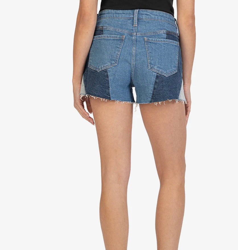 Kut from the Kloth Jane High Rise Short (Contrast Wash) - Eden Lifestyle