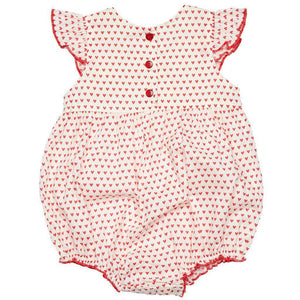 Pink Chicken, Baby Girl Apparel - Rompers,  Pink Chicken Goldie Bubble