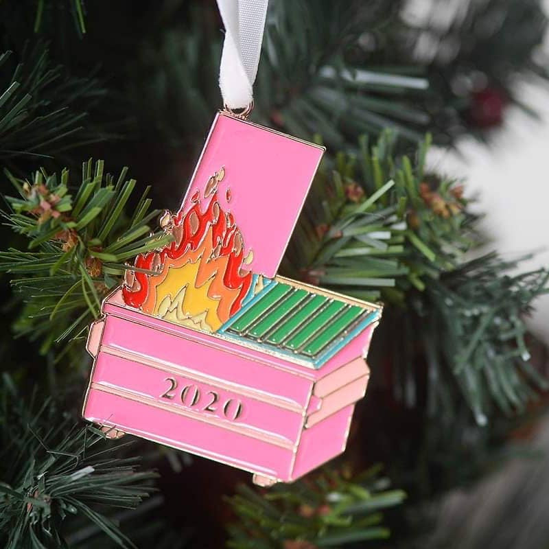 Eden Lifestyle, Home - Decorations,  2020 Dumpster Fire Ornament **PRE-ORDER**