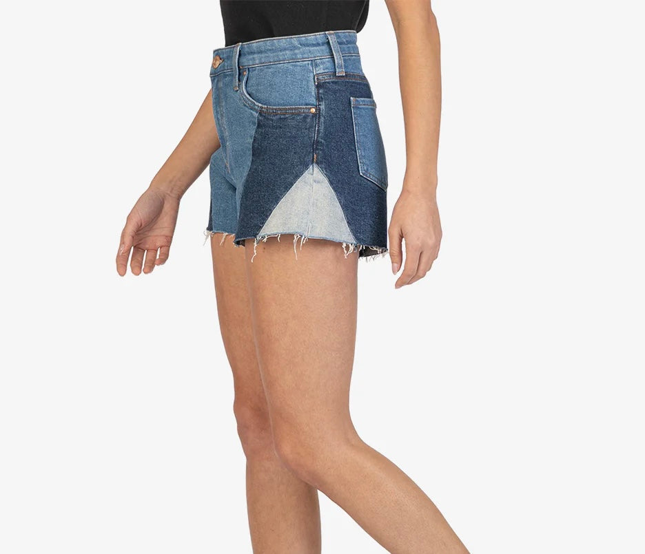 Kut from the Kloth Jane High Rise Short (Contrast Wash) - Eden Lifestyle