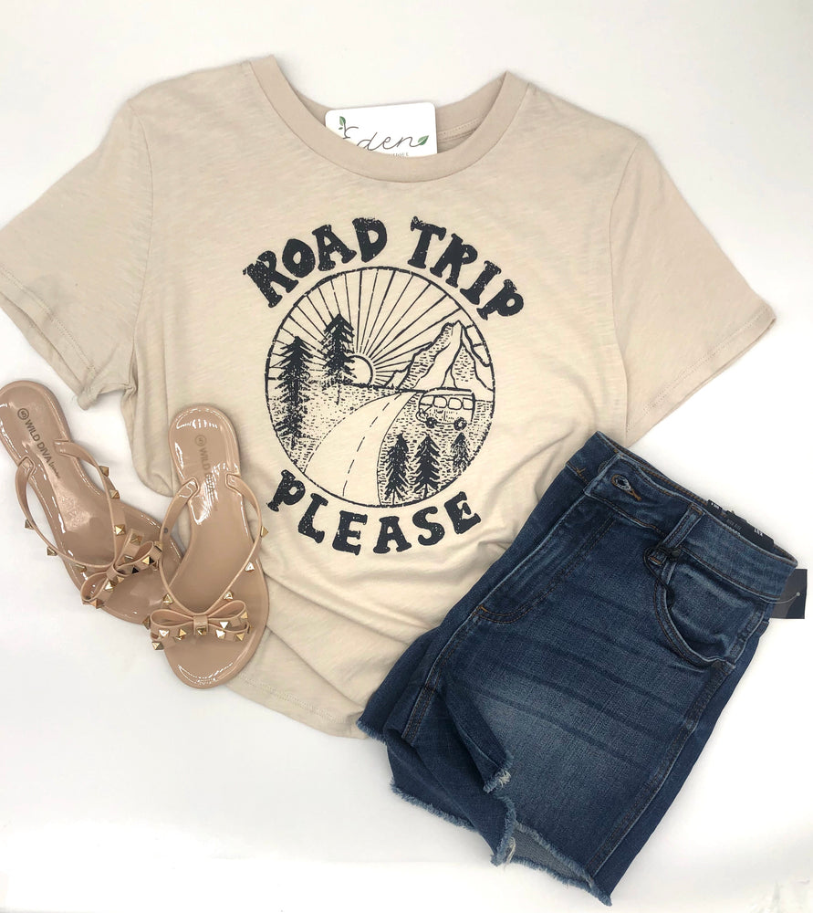 Eden Lifestyle Boutique, Women - Tees,  Road Trip Please Tee