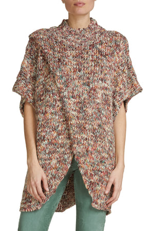 Elan International, Women - Outerwear,  Multi Rose Sweater