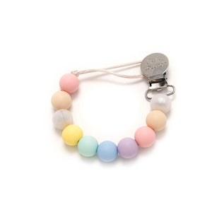 Loulou Lollipop, Baby - Teethers,  Loulou LOLLIPOP - Pacifier Clip - Cotton Candy