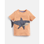 Joules, Boy - Tees,  Joules Chomper Applique T-Shirt