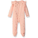 Jessica Simpson, Baby Girl Apparel - One-Pieces,  Jessica Simpson Baby Tropical Peach Footie