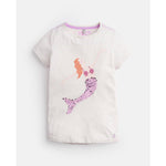 Joules, Girl - Shirts & Tops,  Joules Astra Pink Sequin Mermaid Top