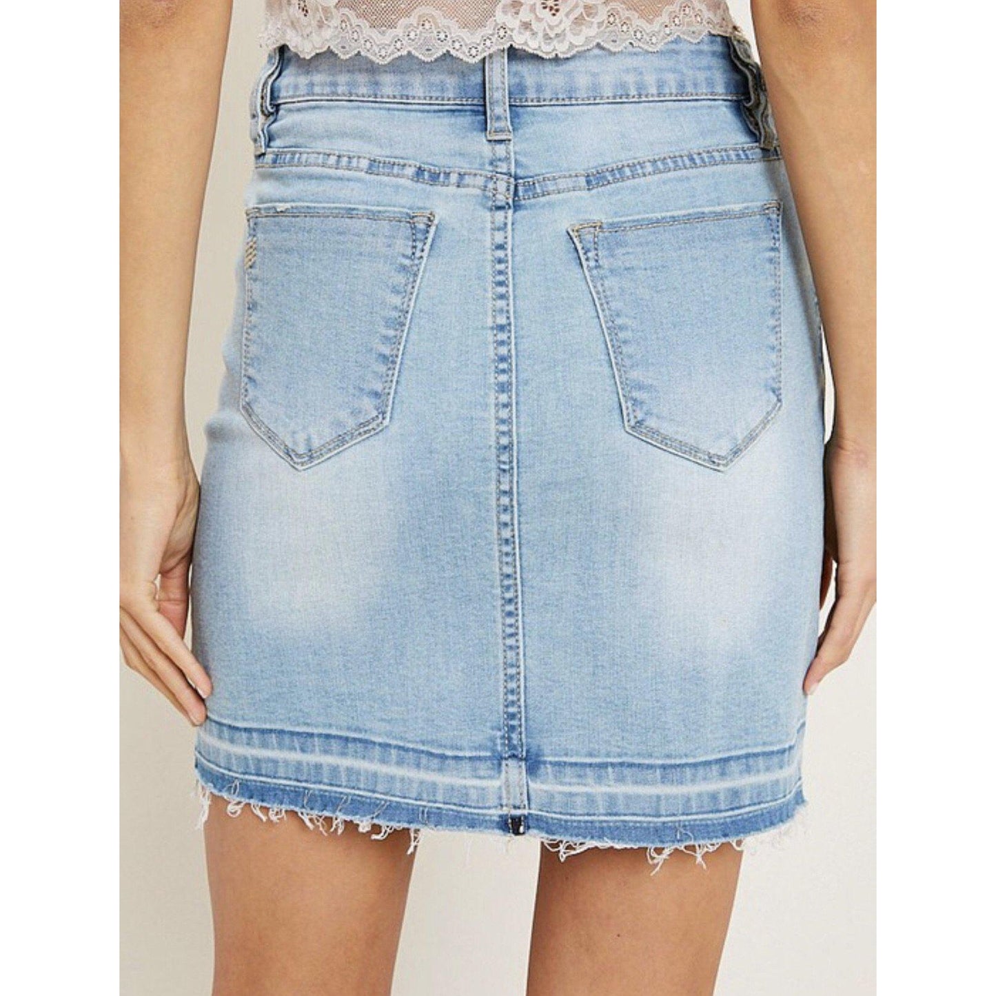 Eden Lifestyle, Women - Denim,  Summer Days Denim Skirt
