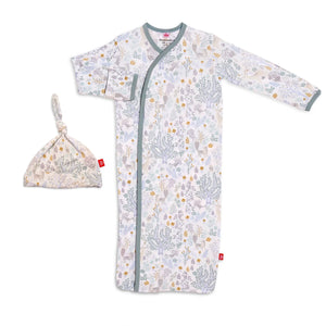 Magnetic Me by Magnificent Baby Imagine Forest Modal Magnetic Gown & Hat - Eden Lifestyle