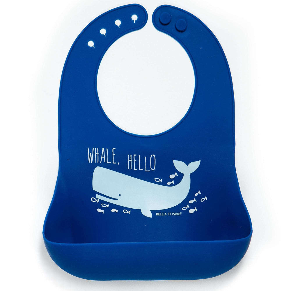 Bella Tunno, Baby - Feeding,  Bella Tunno Whale Hello Wonder Bib