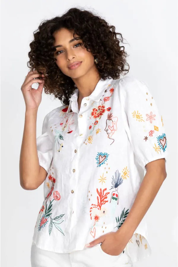 Johnny Was RUTH LISBON BLOUSE - Eden Lifestyle
