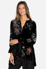 Johnny Was VICTORIA VELVET VOYAGER TUNIC - Eden Lifestyle