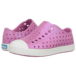 Native, Shoes - Girl,  Native Jefferson - Malibu Iridescent Pink, White, Galaxy