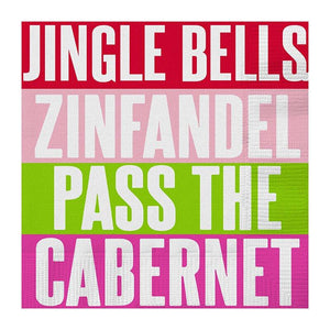 Pass the Cabernet Beverage Napkins - Eden Lifestyle