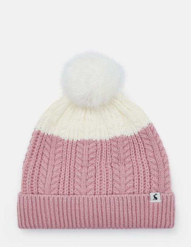 Joules, Accessories - Hats,  Joules Bobble Cherry Blossom Hat