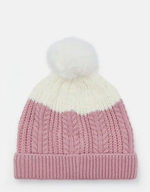 Joules, Accessories - Hats,  Joules Bobble Cherry Blossom Hat