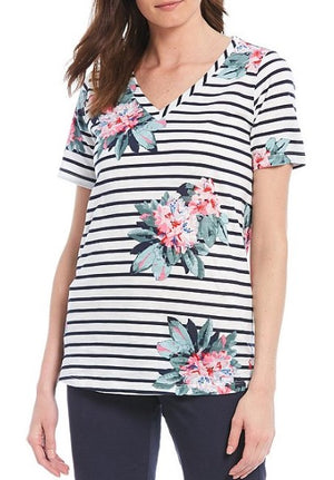 Joules, Women - Shirts & Tops,  Joules - Celina V-Neck Top - Floral Print