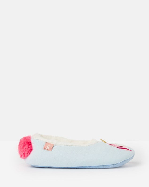 Joules, Shoes - Girl,  Joules Dreama Blue Unicorn Character Slippers