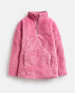 Joules, Girl - Outerwear,  Joules Ellie Cherry Blossom Half Zip Fleece