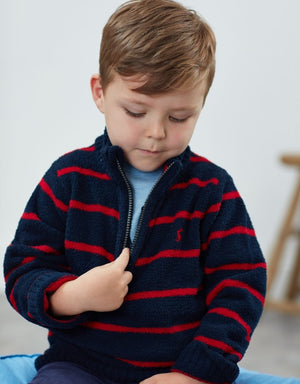 Joules, Boy - Sweaters,  Joules Navy Stripe Chenille Sweater