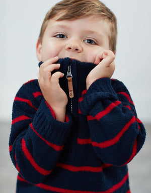 Joules, Boy - Sweaters,  Joules Navy Stripe Chenille Sweater