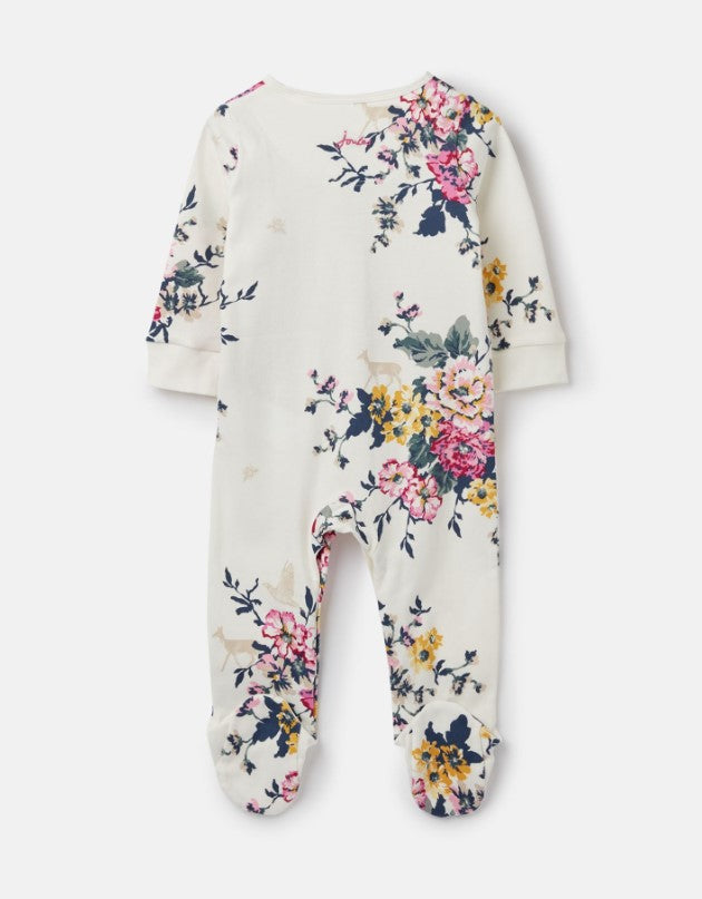 Joules, Baby Girl Apparel - One-Pieces,  Joules Razamataz Anniversary Floral Printed Babygrow