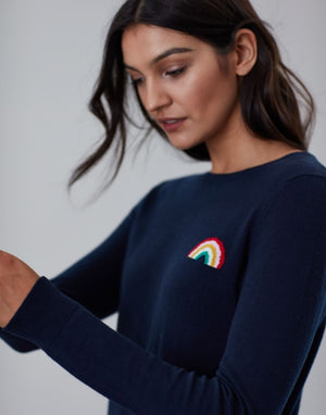 Joules shop rainbow jumper