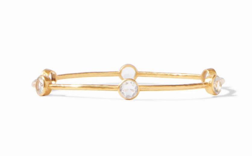 Julie Vos, Accessories - Jewelry,  Julie Vos - Milano Bangle Clear Crystal